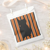 Leuke en Fancy Halloween Black Silhouette Cats Bedankzakje (Geknipt)