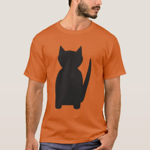 Leuke en Fancy Halloween Black Silhouette Cats T-shirt