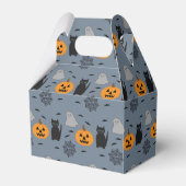 Leuke en Fancy Halloween Cat Ghost Pumpkin Web Bedankdoosjes (Voorkant Zijde)