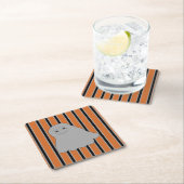 Leuke en Fancy Halloween Ghosts Kartonnen Onderzetters (Insitu)