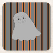 Leuke en Fancy Halloween Ghosts Kartonnen Onderzetters (Voorkant)
