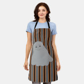 Leuke en Fancy Halloween Ghosts Schort (Gedragen)