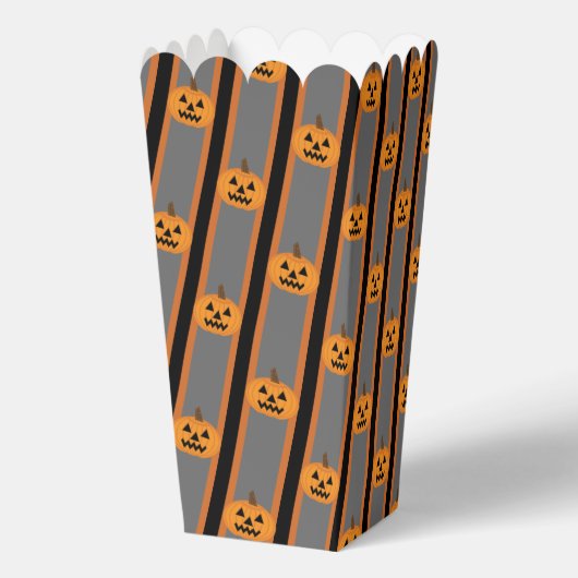 Leuke en Fancy Halloween Pumpkins Bedankdoosjes (Achterkant)