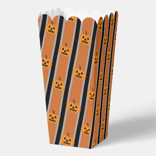 Leuke en Fancy Halloween Pumpkins Bedankdoosjes (Achterkant)