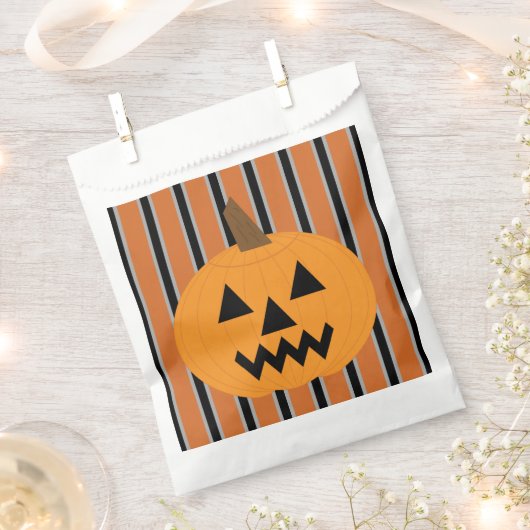 Leuke en Fancy Halloween Pumpkins Bedankzakje (Geknipt)