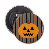 Leuke en Fancy Halloween Pumpkins Button Flesopener (Voorkant)