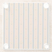 Leuke en Fancy Halloween Pumpkins Glazen Onderzetter (Achterkant)