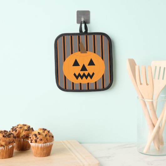 Leuke en Fancy Halloween Pumpkins Pannenlap (Insitu(Ophanging))