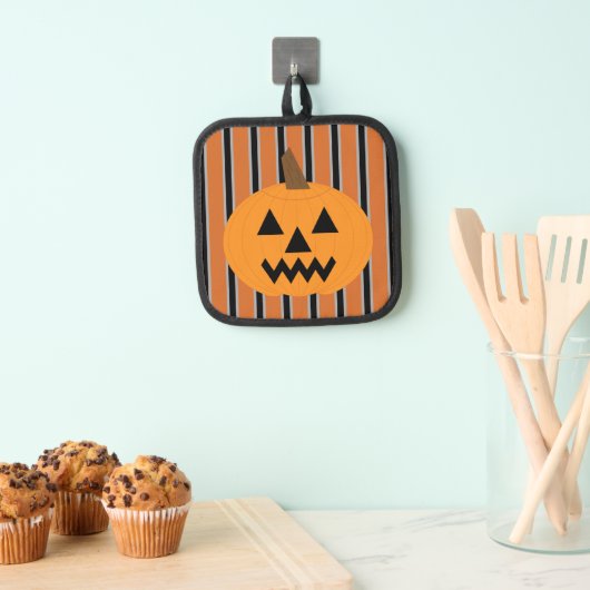 Leuke en Fancy Halloween Pumpkins Pannenlap (Insitu(Ophanging))