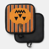 Leuke en Fancy Halloween Pumpkins Pannenlap (Voorkant / Achterkant)