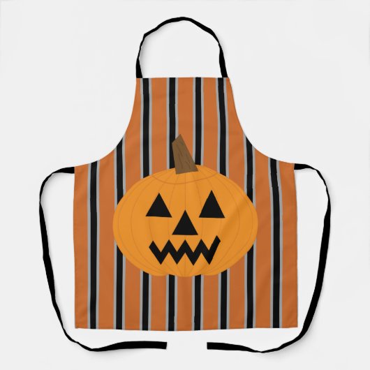 Leuke en Fancy Halloween Pumpkins Schort (Voorkant)