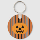 Leuke en Fancy Halloween Pumpkins Sleutelhanger (Achterkant)