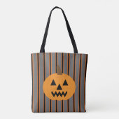 Leuke en Fancy Halloween Pumpkins Tote Bag (Achterkant)