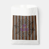 Leuke en Fancy Halloween Spider Webs Bedankzakje (Voorkant)
