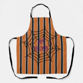 Leuke en Fancy Halloween Spider Webs Schort (Voorkant)