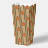 Leuke en Fancy herfstpompoen Popcorn Bedankdoosjes (Voorkant)