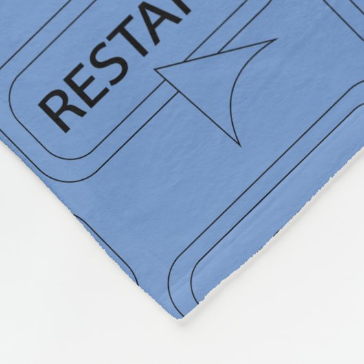 Leuke en Fancy  herstart Fleece Deken (Hoek)