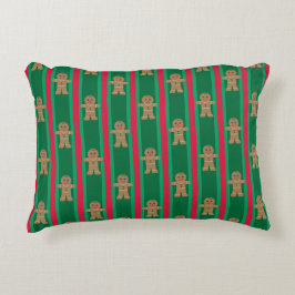 Leuke en Fancy kerst Gingerbread Man Accent Kussen