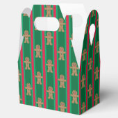 Leuke en Fancy kerst Gingerbread Man Bedankdoosjes (Geopend)