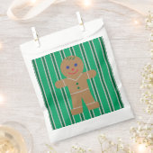 Leuke en Fancy kerst Gingerbread Man Bedankzakje (Geknipt)