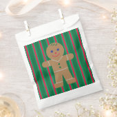 Leuke en Fancy kerst Gingerbread Man Bedankzakje (Geknipt)
