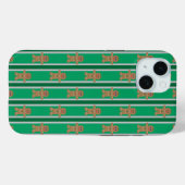 Leuke en Fancy kerst Gingerbread Man Case-Mate iPhone Case (Achterkant (horizontaal))