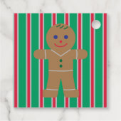 Leuke en Fancy kerst peperkoek Bedankjes Labels (Achterkant)