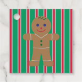 Leuke en Fancy kerst peperkoek Bedankjes Labels (Voorkant)