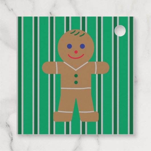 Leuke en Fancy kerst peperkoek Bedankjes Labels (Achterkant)