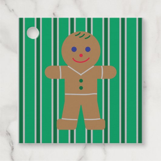 Leuke en Fancy kerst peperkoek Bedankjes Labels (Voorkant)