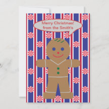 Leuke en Fancy kerst pepermunt peperkoek man