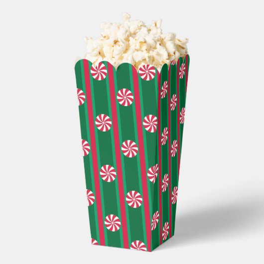 Leuke en Fancy kerst pepermunt popcorn Bedankdoosjes (Popped)