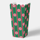 Leuke en Fancy kerst pepermunt popcorn Bedankdoosjes (Voorkant)