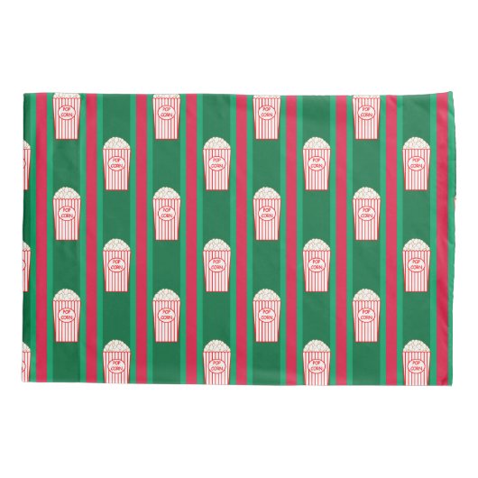 Leuke en Fancy kerst Popcorn Kussensloop (Achterkant)