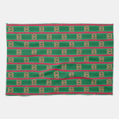Leuke en Fancy kerst Pretzel Theedoek (Horizontaal)