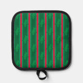 Leuke en Fancy kerstaugurk Pannenlap (Voorkant)