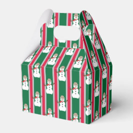 Leuke en Fancy Kerstmis Sneeuwman Detective Bedankdoosjes