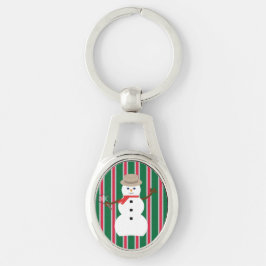 Leuke en Fancy Kerstmis Sneeuwman Detective Sleutelhanger