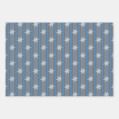 Leuke en Fancy kerstsneeuwvlok Inpakpapier Vel (Voorkant 2)