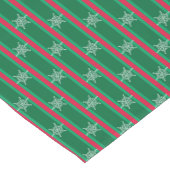 Leuke en Fancy kerstsneeuwvlok Korte Tafelloper (Hoek)