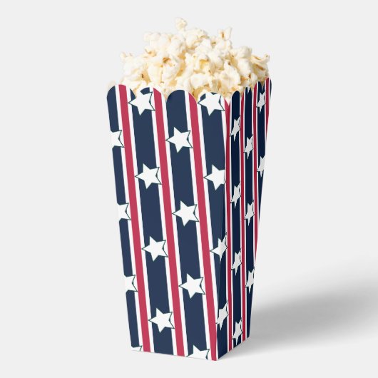 Leuke en Fancy Patriottische Stars en Stripes Popc Bedankdoosjes (Popped)