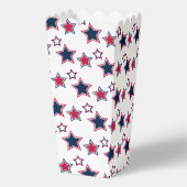 Leuke en Fancy Patriottische Stars Popcorn Bedankdoosjes (Achterkant)