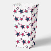 Leuke en Fancy Patriottische Stars Popcorn Bedankdoosjes (Voorkant)