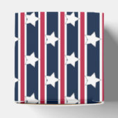 Leuke en Fancy Patriottische Sterren en Strepen Bedankdoosjes (Bovenkant)
