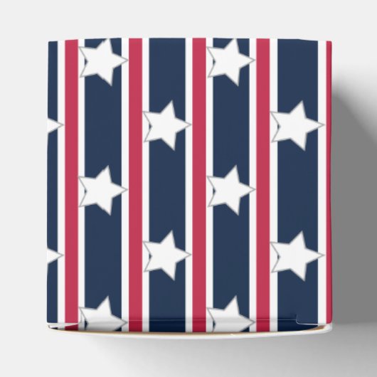 Leuke en Fancy Patriottische Sterren en Strepen Bedankdoosjes (Bovenkant)