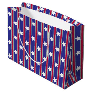 Leuke en Fancy Patriottische Sterren en Strepen Groot Cadeauzakje