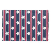 Leuke en Fancy Patriottische Sterren en Strepen Kussensloop (Achterkant)