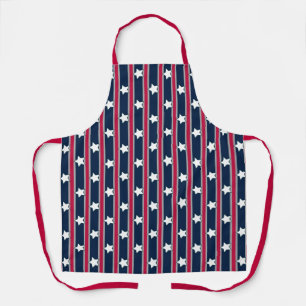 Leuke en Fancy Patriottische Sterren en Strepen Schort