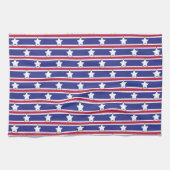 Leuke en Fancy Patriottische Sterren en Strepen Theedoek (Horizontaal)