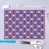 Leuke en Fancy Patriottische Sterren en Strepen Tissuepapier (Craft)